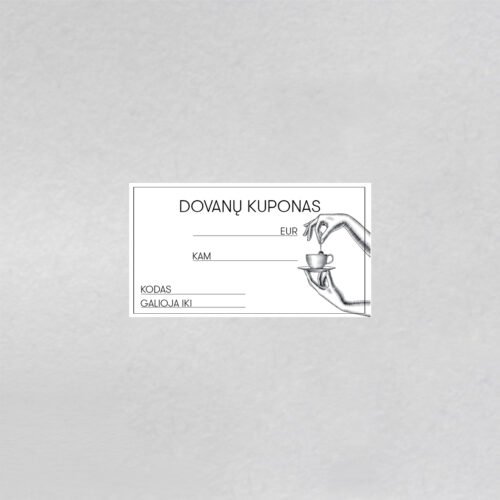Dovanų kuponas